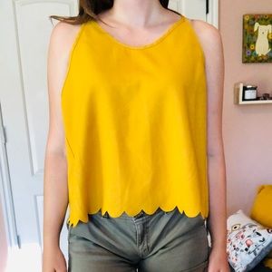Yellow Tank Top